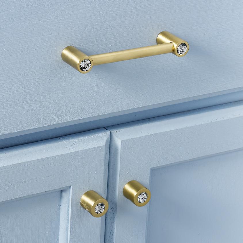 Pulls, to our most sought after cabinet and A970 Tab Pulls in Satin Brass.