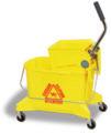 26 QT. SPLASH GUARD COMBO PACK 26 quart bucket with 3" non-marking grey casters and SW12 side-press wringer. Number Capacity CMC 226-312YW 26 qt. Yellow 1 17.46 lbs. 2.780 CMC 226-312BZ 26 qt.