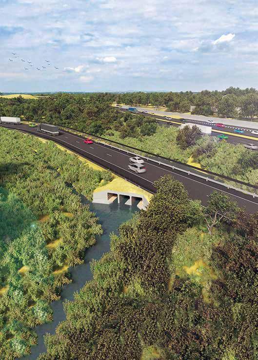 Giving back To celebrate the project and to create a lasting legacy for the community, Transurban Queensland will donate up to $2 million to regenerate a large parcel of land along the Logan Motorway