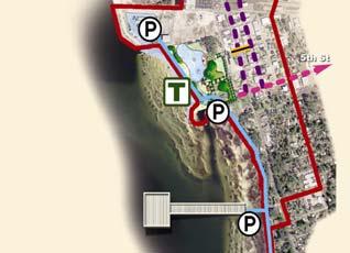in this report including: the proposed Baywalk; trail-head facilities, trail connectors and improved