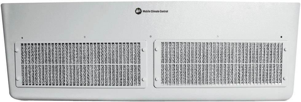 PN: 89-3052 Evaporator EM-9 MCC EM-9 ceiling mount air conditioning evaporator has also been engineered for maximum serviceability and ease of installation in commercial and school buses.
