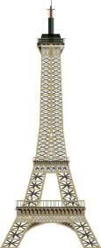 Engraved on the Eiffel Tower are seventy-two names of French scientists, engineers, and