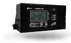 BIOMASS group of companies Controllers ECOMAX 250R The digital control panel ECOMAX 250R offers an easy interface for detailed regulation.