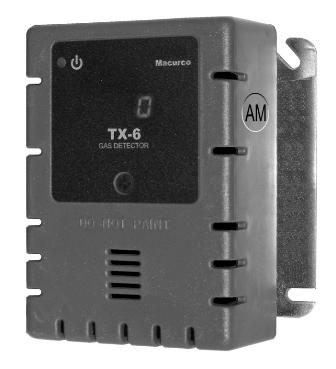 Macurco Ammonia Detector, Controller and Transducer TX-6-AM User