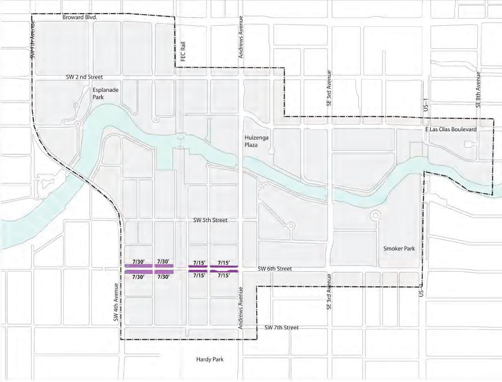 Building Design Guidelines design guidelines NEW RIVER MASTER PLAN MASSING & SCALE B Along SW 6th Street