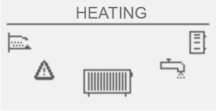 13. Heating 13.1. Circuit selection Enables to choose number of heating system circuit.