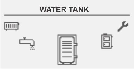 15. Water tank 15.1. Service ATTENTION! Service menu is only for qualified staff. Any settings changes may lead to incorrect system operation. 16. Boiler 16.1. Status Boiler work statistics during last 24h.