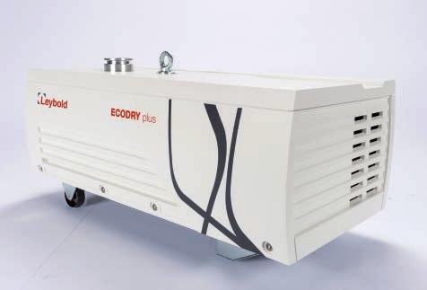 Dry Vacuum Pumps ECODRY plus Dry compressing multi-stage roots pumps Compact vacuum pumps with low noise emission for clean applications.