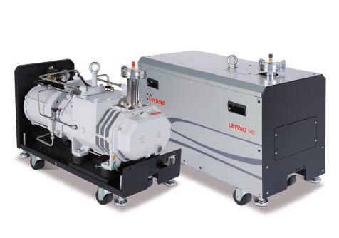 particle-free operation LEYVAC Dry compressing screw pumps and systems Rugged vacuum pumps for rough applications and high process throughputs.
