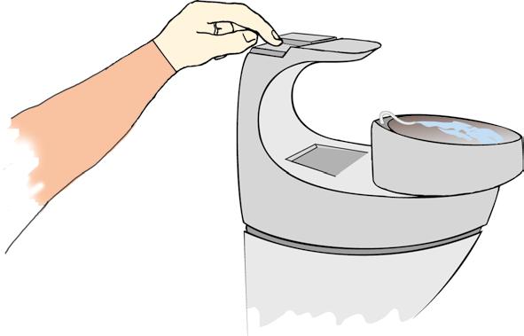 Maintenance, cleaning and disinfection 16. Maintenance, cleaning and disinfection 1 See illustration Shortly operate the spittoon bowl after every treatment!