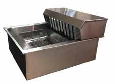 CRISP N HOLD CNH SERIES CNH12LP CRISP N HOLD CRISPY FOOD STATIONS DROP-IN CONVECTION HEAT Drop-in, low profile design with removable heating system that can be placed on either side Heating elements