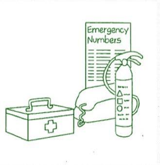 In Case of an Emergency continued. Electrical Shock When a victim is in contact with live, indoor electricity: Don t touch the victim or the appliance, wire, etc., causing the shock.