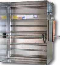 ) AIRFOIL BLADE BALANCIN Model Series 1220BAL and 1220BAL-3 Balancing Fire/Smoke Dampers are ideal for applications requiring fire containment and smoke management during hazardous conditions as well