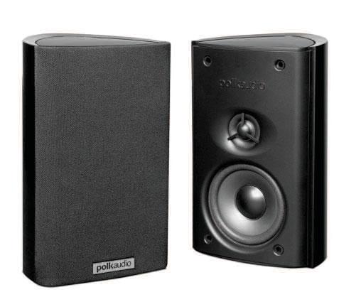 4 RM SERIES LOUDSPEAKERS RM7 SATELLITE Heavy-duty, non-resonant composite enclosures. Three-sided cabinet design minimizes the visual impact on walls and shelves.