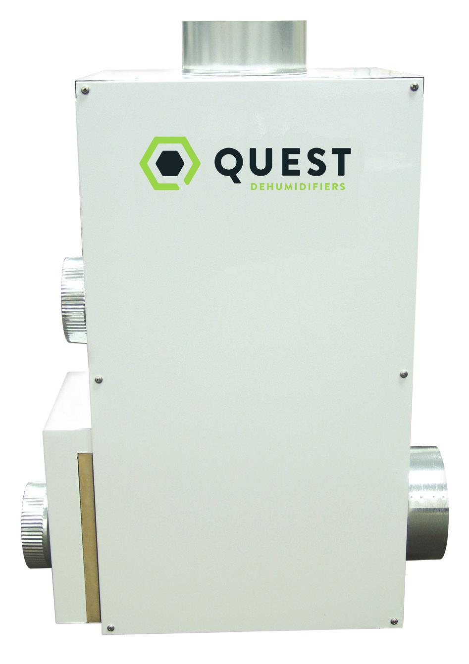 Quest Dry Quest Dry 132D Read and Save These Instructions This manual is provided to acquaint you with the dehumidifier so that installation, operation and maintenance can proceed successfully.