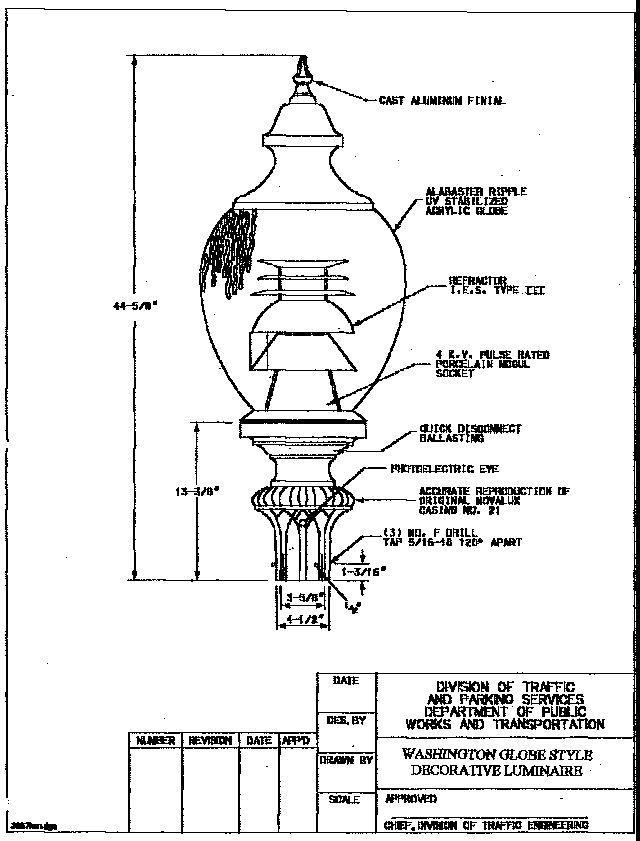 Figure 4: Proposed Street Light Fixture ANALYSIS AND FINDINGS 1.