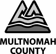 MULTNOMAH COUNTY OREGON LAND USE AND TRANSPORTATION PROGRAM 1600 SE 190 TH Avenue Port