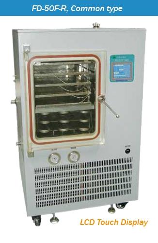 FD-50F Series In-Situ Freeze Dryer Description FD-50F freeze dryer is which freeze dried in situ (Patented product).