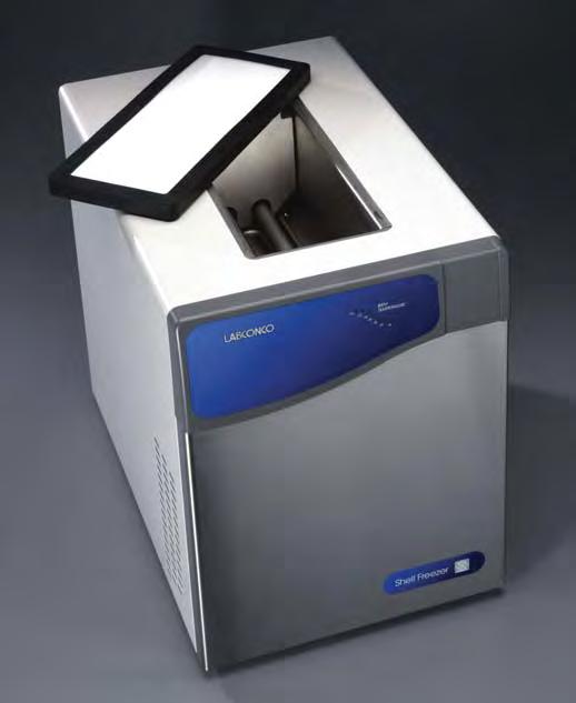 FreeZone Benchtop Shell Freezers s p e c i F i c a t i o n s & o r d e r i n g i n F o r m a t i o n FreeZone Benchtop Shell Freezers provide a compact system for prefreezing samples for