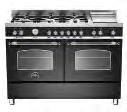 13 RANGE COOKERS HERITAGE SERIES HER120 6G MFE D NET 120 CM 6-BURNER + GRIDDLE, ELECTRIC DOUBLE OVEN HER100 6 MFE D NET 100 CM 6-BURNER ELECTRIC DOUBLE OVEN HER90 6 MFE D NET 90 CM 6-BURNER ELECTRIC