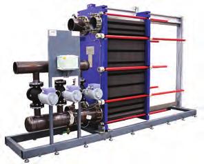 Domestic Hot Water & space heating: 4 circuits maximum - Space heating only - Cooling Nominal capacities - 50kW - 10MW Primary source - District heating circuit - District cooling circuit - Local