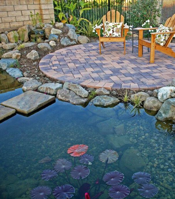 Whether it s a small, decorative water feature or a pond complete with fish, there are many options to enhance your Southern California backyard.