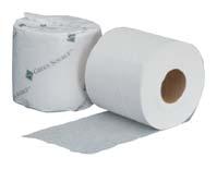 Standard Toilet Tissue STNR TOILT TISSU. TOILT TISSU PRIM SOUR Green Source 100% recycled. hlorine-free. cologo certified.