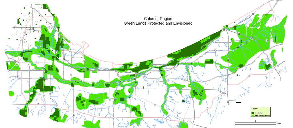 551,357 total acres 169,723 Green Infrastructure Vision (30.