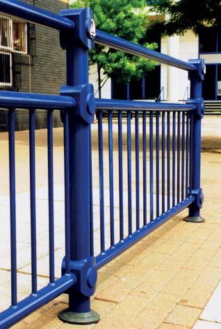 making it a popular choice for building and garden perimeters where pedestrians are in close proximity.