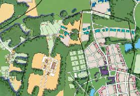 200 acres: Campus development (potential for 2 million square feet) 244 acres: Open space and roads Sustainable Laboratory and Services This Green Village supports public and private uses, education,