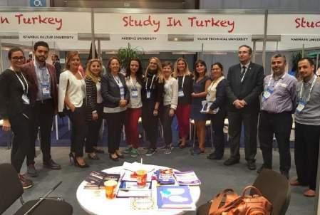 PARTICIPATION IN EAIE 2016 Akdeniz University participated in the 28 th Annual European Association for International Education (EAIE) Conference and Exhibition, which aims to contribute to the