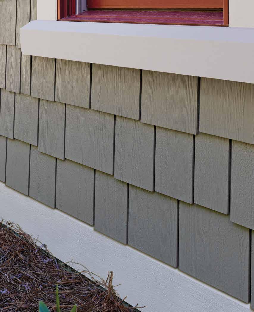 Use as a Skirtboard or Transition Panel Fiber Cement
