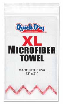 microfiber towel.