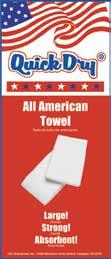 Blue Folded Vending Towel 100% Cotton Lint Free!