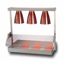 7 - Portable - Heated spiked top Gantry Light - Double Double Light Gantry Light H23F 725x505x733 - Height