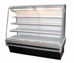 ..+16 C (Brio model only) Refrigerated Multi-Deck Display Case C1LT C2LT C3LT 1000x860x1700 1300x860x1700 1900x860x1700 Watts 1500 1500 1500 Volume (L) - - - Italian style low height