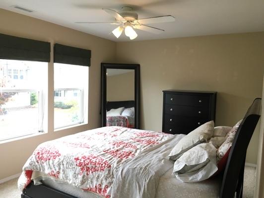 1. Location Location 1st Right Bedroom 2 2. Bedroom Room Walls and ceilings appear in good condition overall.