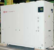 Water-cooled scroll chiller 251-456 kw CGWN Compact chiller with packaged hydraulic module (available as an option) for easier and faster installation Wide application flexibility for comfort and
