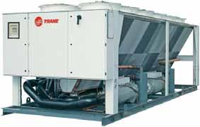 Air-cooled helical-rotary chillers Series R 297-642 kw RTAD Reliability: Trane helical-rotary compressor with only 3 moving parts Ease of installation: wide choice of hydraulic modules Reliability: