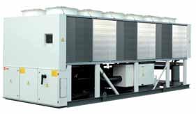 Air-cooled helical-rotary chillers Series R 412-1451 kw RTAC Reliability: Trane helical-rotary compressor with only 3 moving parts Eurovent certified class A Ease of installation: wide choice of