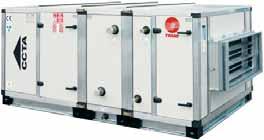 Air handling units for custom applications 150-200 kw CCTA - CCEB Easy installation via modular construction and easy module connection system Low energy consumptions with high efficiency components