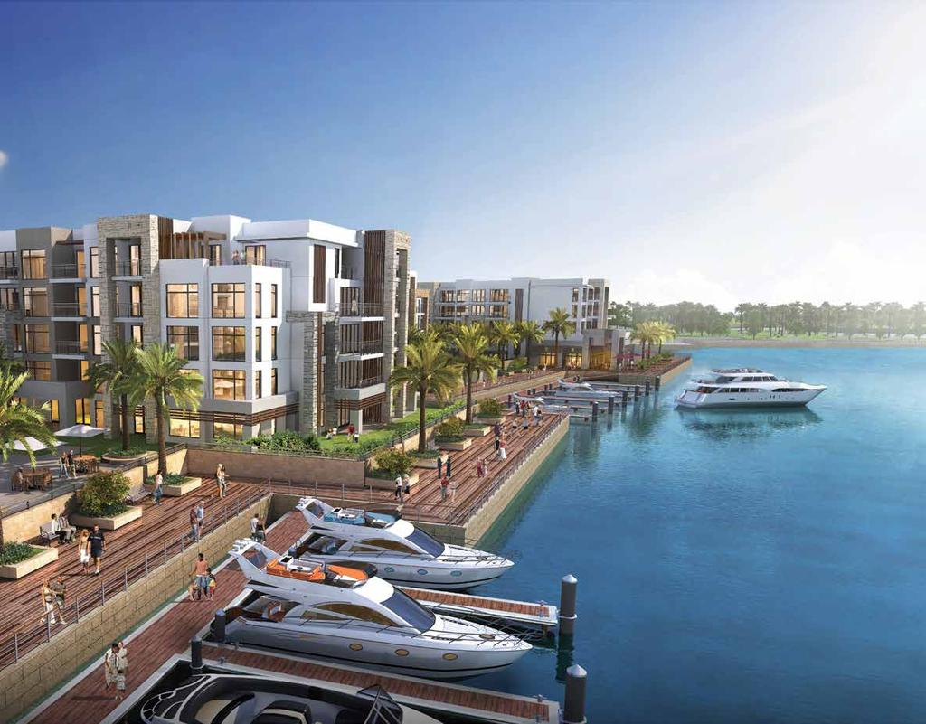 YOUR MARASSI MARINA HOME WITH SPECTACULAR VIEWS Marassi Marina Residences are synonymous with breathtaking views as far as the eye can see.