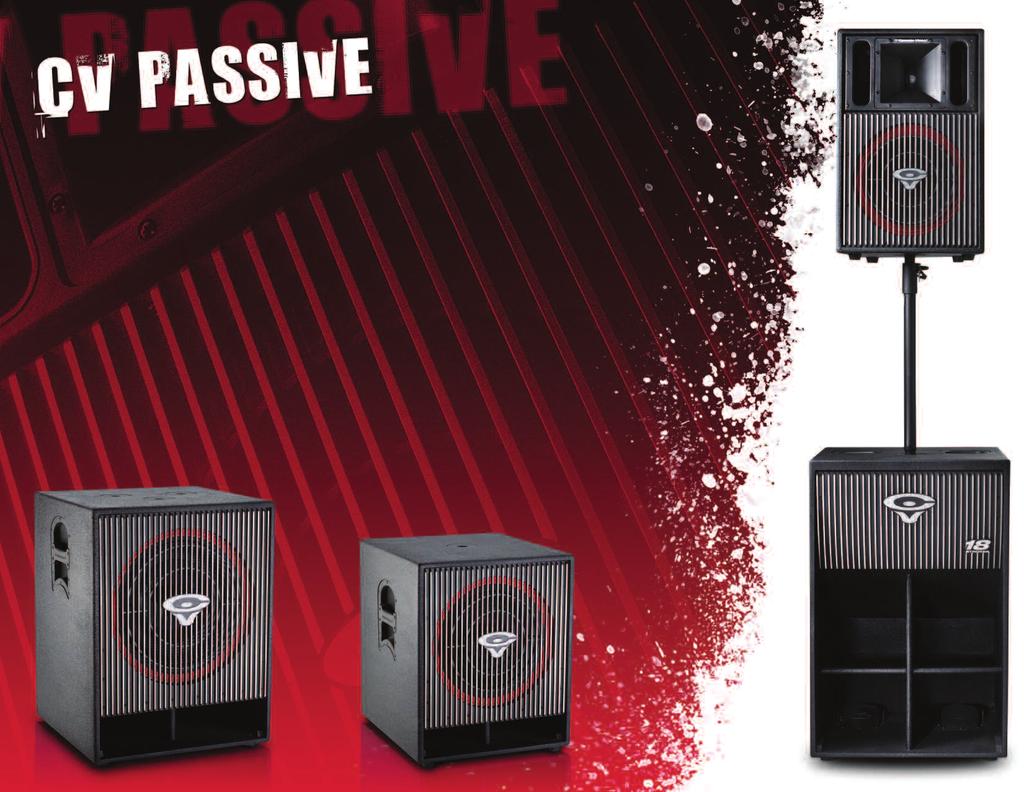 barbeque grill, pristine highs, rugged construction and high output levels allow the CVP s to match the performance of our biggest, baddest folded horns, a claim that very few speakers in the world