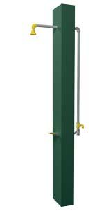 Horizontal Drench Showers Horizontal Drench Showers Frost Proof Horizontal Drench Showers S19-120 Galvanized steel protected with BradTect corrosion-resistant
