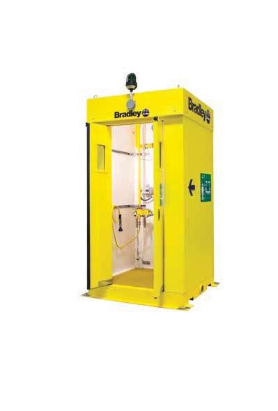 Quick Compliance Guide This guide serves as a supplement to the ANSI/ISEA Z358.1-2014 standard. Enclosed Safety Showers Colder ambient temperature may require an enclosure for added protection.