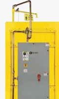 Auto reset high limit switch 95 F (35 C) Manual reset cutoff 100 F (38 C) For Safety Shower Applications SNA SERIES kw Range 36 144 kw Flow Range 1.5 50 GPM (5.7 189.