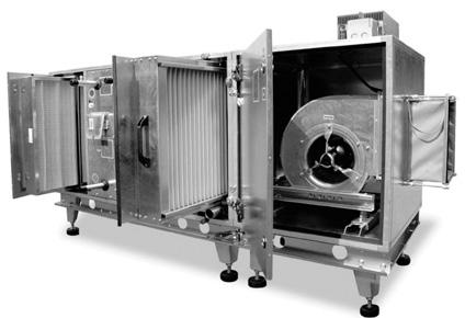 General General Advantages of air handling units Outstanding flexibility due to adjustable modular construction and a wide selection of air handling unit sizes.