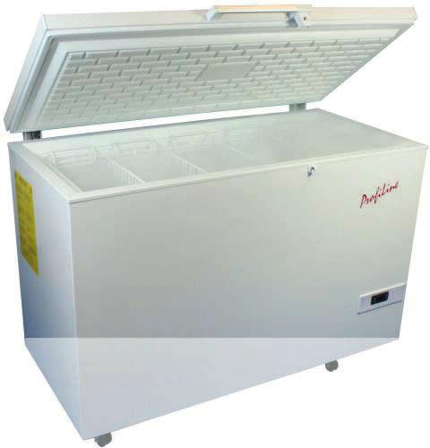 oratory Chest Freezer ProfiLine Taurus -30 C to -60 C oratory Chest Freezer ProfiLine Taurus Static cooling and manual defrost Most reliable and less complicated compressor technology from Danfoss,