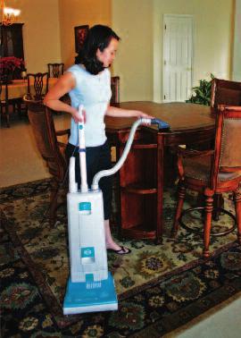 ESSENTIAL G2 Teal #9592AT Instant-use Wand and Suction Hose The integrated instant-use wand and suction hose are always
