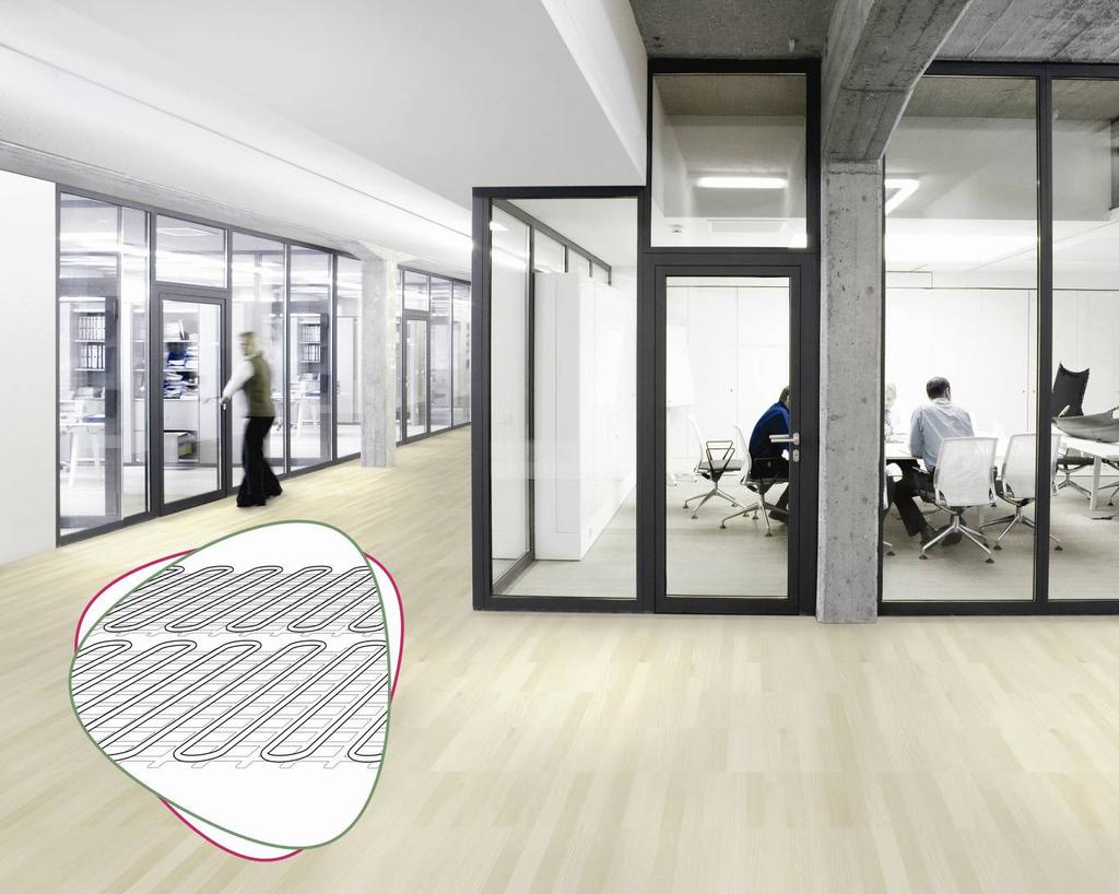 ADVANTAGES TO SPECIFIERS FROM EXPERIENCE The study and also the experience from hundreds of radiant cooling projects realized throughout the world prove the advantages of these systems.